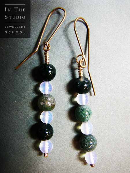 Beaded earrings