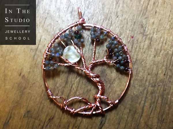 Woven-Wire-Tree-Pendant