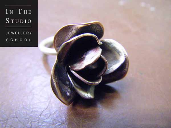 Chasing-Repousse-Rose-Ring
