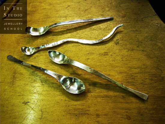 Forged Silver Spoons 2