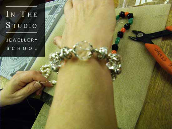 Beading course bracelet